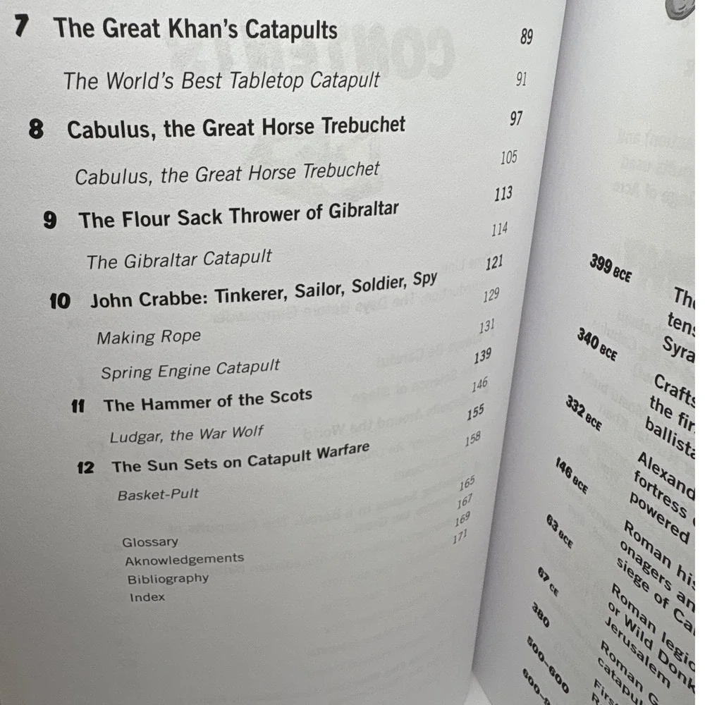 The Art‎ of The Catapult Book William Gurstelle 2nd Edition Ancient Artillery